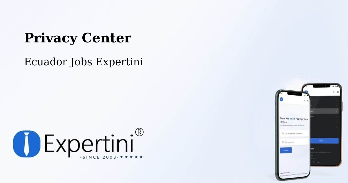 Privacy Policy – Latacunga - Ecuador Jobs Expertini
